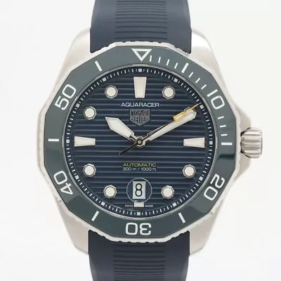 Tag Heuer Aquaracer Professional 300 WBP201B.FT6198 SSx Rubber AT Blue Dial • $1764.82