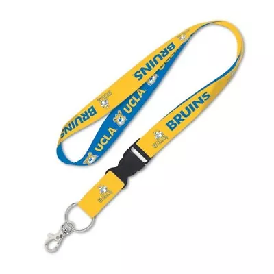 Ucla Bruins College Vault Lanyard Key Chain W/ Detachable Buckle • $12.83