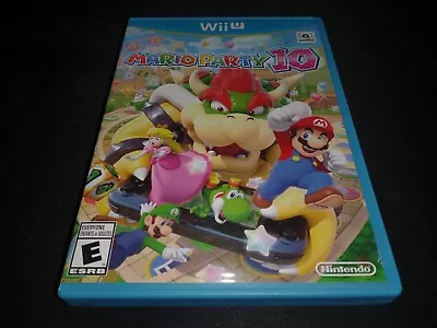 Mario Party 10 Nintendo Wii U LN Perfect Condition COMPLETE • $160.08