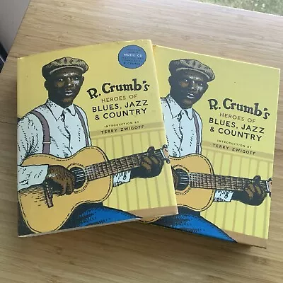 R. Crumb's Heroes Of Blues Jazz & Country - Hardcover R Crumb; No CD • $20