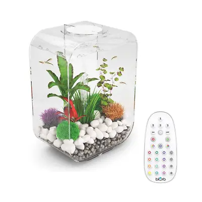 £159.99 • Buy Biorb Life 15l Clear Aquarium Fish Tank With Filter Unit Led Lighting Air Pump