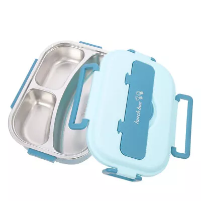  Mens Lunchbox For Work Insulated Kids Snack Containers Divider Food • £20.35