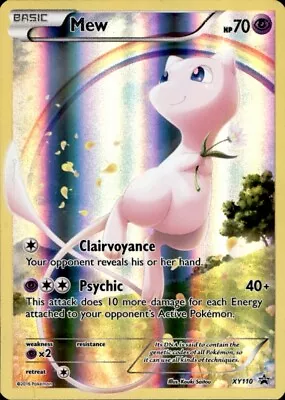 Heavily Played Mew - XY110 - Mythical Pokemon Collection Promo Pokemon XY Promos • $6.79