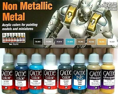 Vallejo Game Color Colour Acrylic Paint Sets Colours For Fantasy Figures Washes • £20.99