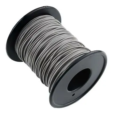 £11.99 • Buy Grey 0.5mm² 16/0.2mm Stranded Copper Cable Wire 50M