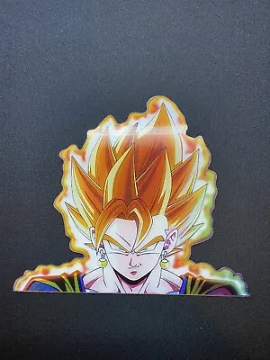 $7.99 • Buy Dragon Ball Z Super Saiyan Vegito | Anime Lenticular 3D Flip Sticker 