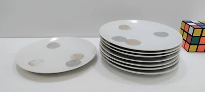 $9 • Buy Raymond Loewy For Rosenthal Continental China Coins 6  Plates- 8 Offered