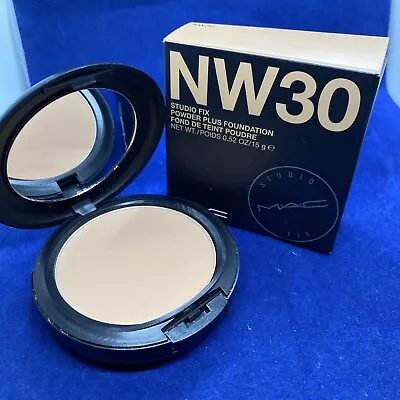 MAC Studio Fix Powder Plus Foundation  SHADE NW30 0.52 Oz./15g New In Box • $24.99