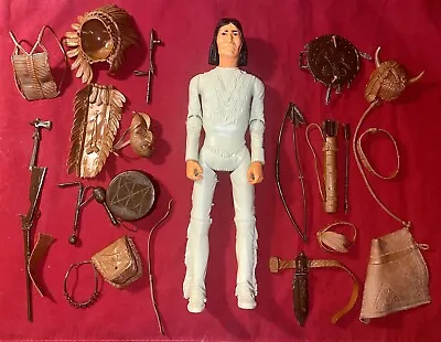 Vintage MARX Best Of The West Geronimo With Accessories 1967 • $125
