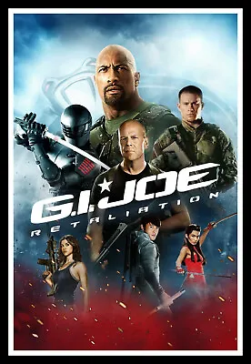 G.I. Joe - Retaliation Movie Poster Print & Unframed Canvas Prints • $21.28