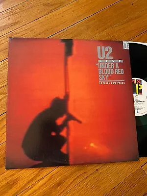 U2 Live Under A Blood Red Sky Ex Lp Orig. 1983 Island Free Ship • $12.99