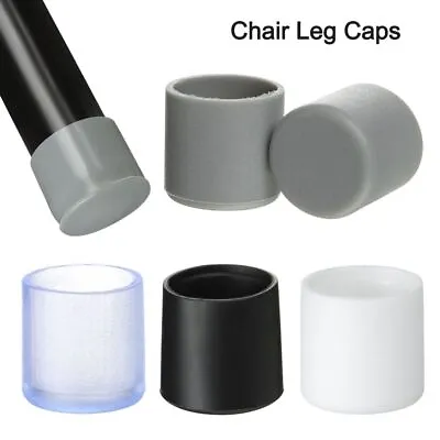 $8.17 • Buy Floor Protectors Furniture Feet Chair Leg Caps Plastic Pipe Cover Silicone Pads
