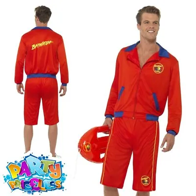£34.99 • Buy Adult Baywatch Beach Mens Lifeguard 80s 90s TV Fancy Dress Costume Stag Party
