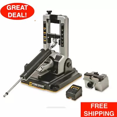 Professional Precision Adjust Knife Sharpener Metal V-Block Clamp Ceramic Rod • $278.99