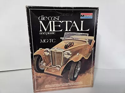 Vintage 1-24 Monogram Die Cast Metal British MG-TC OB Nice • $45