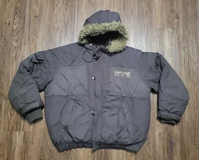Vintage G Unit Snorkel Heavy Puffer Jacket Full Zip Winter Coat Mens Size 2XL • $69.99