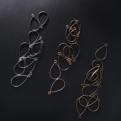 £11.97 • Buy 60PCS Necklace Lockets For Resin Bezels Jewelry Charms Frame Pendant Charm