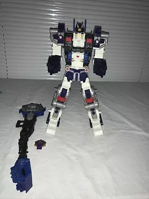 Transformers Cybertron Leader 2005 METROPLEX! 90% Complete! With Drill & Key! • $75