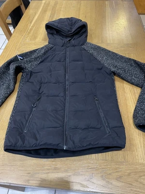 'Superdry' Mens / Boys Padded Black Hooded Long Sleeve Jacket Size XS • £17.60