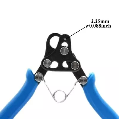 Needle Rolling C-Ring Pliers Metal Multi-Functional Wire Round Nose Winding Tool • $53.61