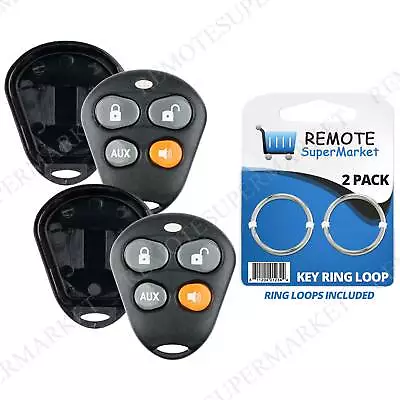 2 Replacement For Aftermarket System Viper Dei Remote Shell Case Remote Start 4b • $7.95