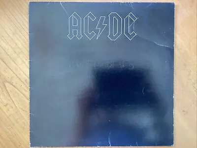 AC/DC Back In Black Vinyl 1980 Australian First Pressing With Inner • $595