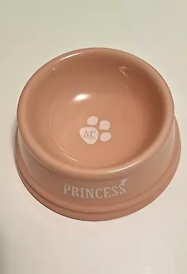 Mason Cash Pink Pet Bowl Fine Stoneware Dog Cat Size Small • $14.99