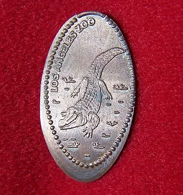 Alligator Los Angeles Zoo Copper/Zinc Souvenir Elongated Penny • $3