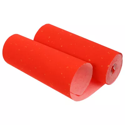  Red Chinese Ink Gift Tissue Paper Roll For DIY Calligraphy And New Year-EX • £10.15