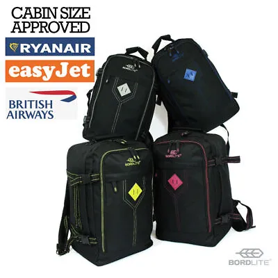Flight Easyjet Ryana Cabin Size 40x20x25 Holdall Travel & Luggage Backpack Bag • £11.99
