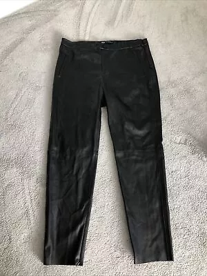 Zara Faux Leather Trousers Size XXL Waist 36” • £18