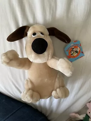 Wallace & Gromit Plush - Frowning Gromit 1989 - NEW TAGS • £10