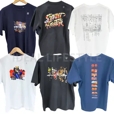 UNIQLO Fighting Game Legends UT Graphic T-Shirt S-4XL TEKKEN Street Fighter NWT • $39.99