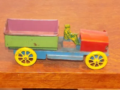 Vintage Tin German Delivery Toy Truck • $135