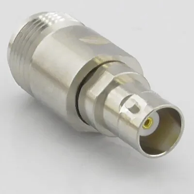 N Type Female To BNC Socket Female RF Adaptor - 50 Ohm - Interseries • £4.59