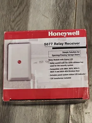 $40 • Buy Honeywell 5877 Wireless Garage Door Relay Receiver - Lynx Touch - Z-wave