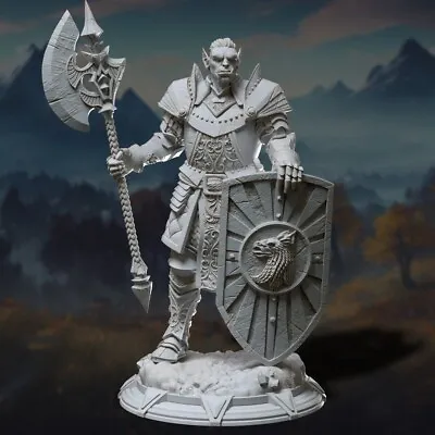 Trenon Noble Orc Knight Fighter Paladin Miniature | D&D DnD |  • $8.99