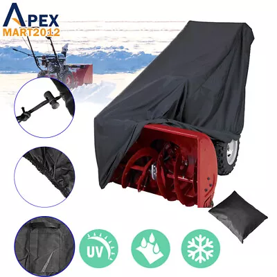 Heavy Duty Two Stage Snow Blower Thrower Storage Covers Waterproof UV Protector • $27.59