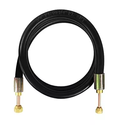 1/2  Diameter Refrigerant Vacuum Hose 3/8  FL To 1/4  FL 6' Length Black.  • $116.43