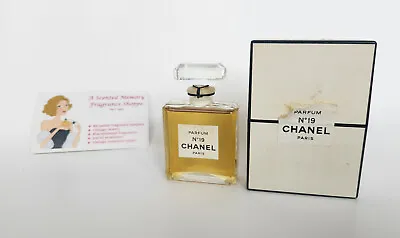 Vintage Chanel No. 19 Pure Parfum Extrait ~ 28 Ml ~ 1 Fl Oz • $199.95