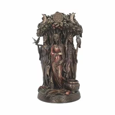 MOTHER MAIDEN CRONE PAGAN WICCA  FIGURINE STATUE 27cm NEW BOXED  • £55