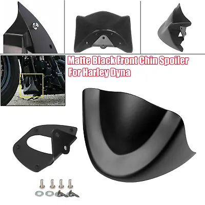 Motor Front Chin Spoiler Fairing Mudguard For Harley Dyna Super Glide Sport FXDX • $31.98