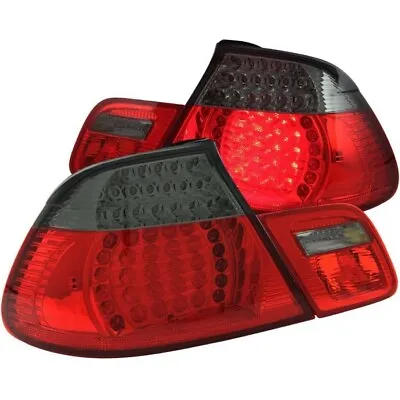 Anzo Tail Lights LED Red/Smoke For 00-06 BMW 3 Series E46 Convertible/M3 #321186 • $572.29