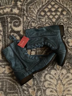 Women's Vintage Look Mossimo Khalea Side Zip Tie Accent Bootie Size 7M • $14.99