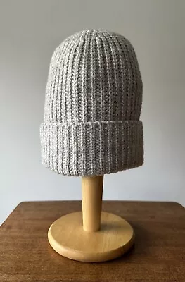 UNIQLO HEATTECH Knitted Grey Hat O/S • £11.99