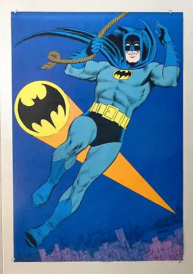 1973 Original Batman Poster:1970s Vintage 34 1/2 X 24 DC Detective Comics Pin Up • $399.99