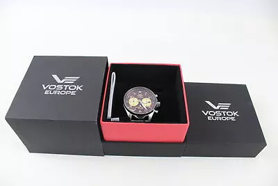 Mens Vostok Europe Space Race Chronograph  WRISTWATCH Quartz Working  • $109.41