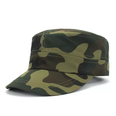 Van Der Linn Plain Baseball Cap Men Women Hats Jungle Army Snapback Denim Caps • £5.88