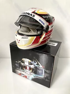 F1 Mini 1:2 Helmet - FORMULA ONE 2015 LEWIS HAMILTON WORLD CHAMPION - Mercedes • £275