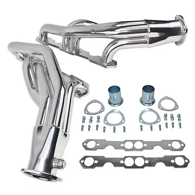 Steel Exhaust Manifold Headers For Chevy SBC GMC Truck 88-95 305 350 5.7L 5.0LL9 • $139.99